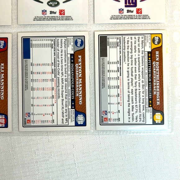 Quarterback Trading Cards Matt Cassel RIP - Picture 15 of 15